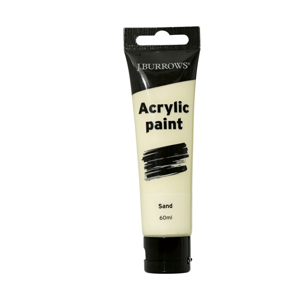 J.Burrows Acrylic Paint 60mL Sand