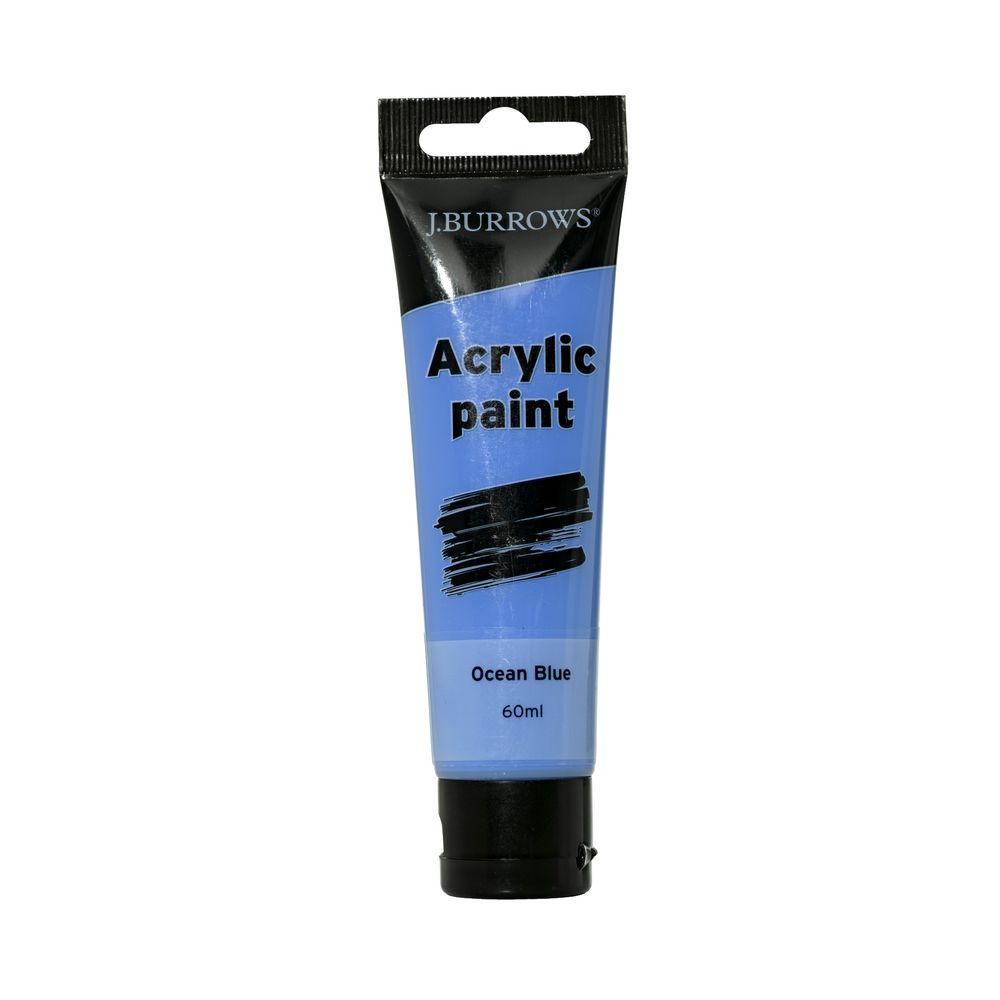 J.Burrows Acrylic Paint 60mL Ocean Blue