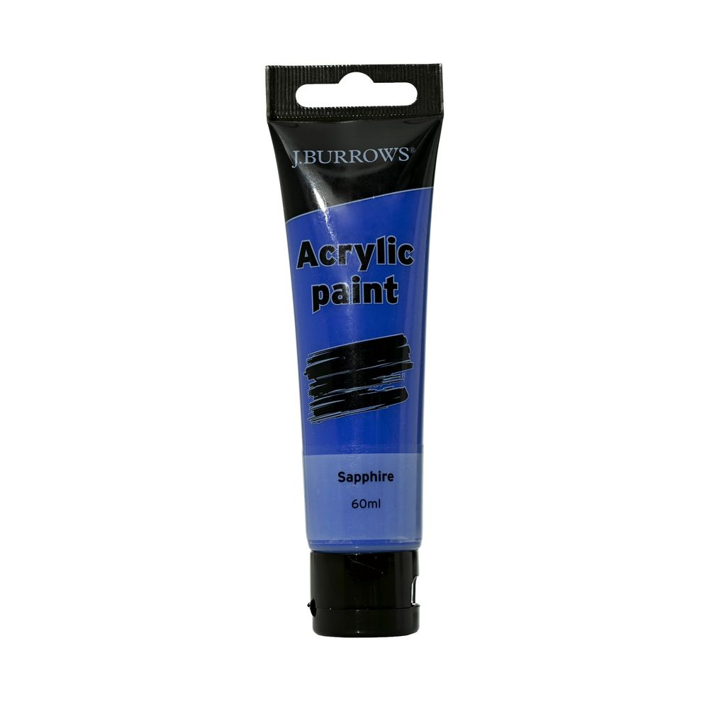J.Burrows Acrylic Paint 60mL Sapphire