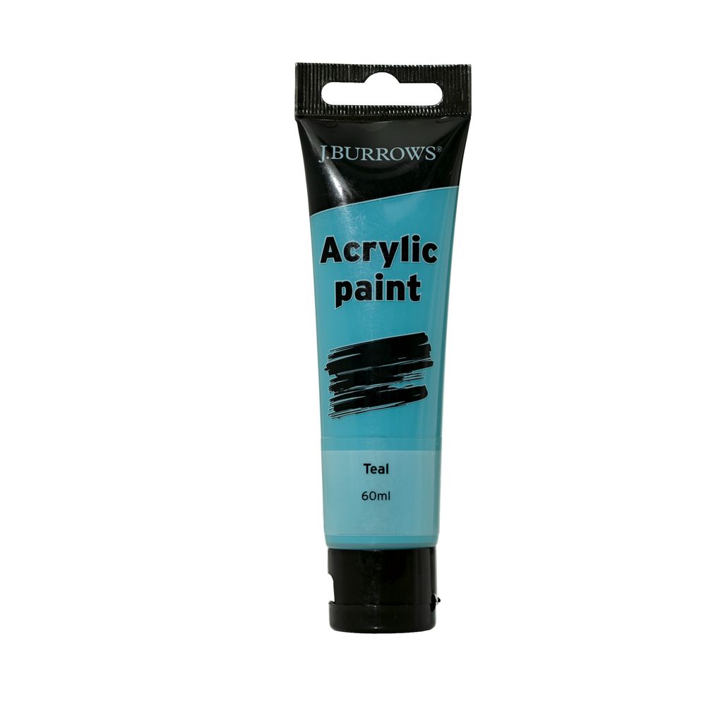 J.Burrows Acrylic Paint 60mL Teal