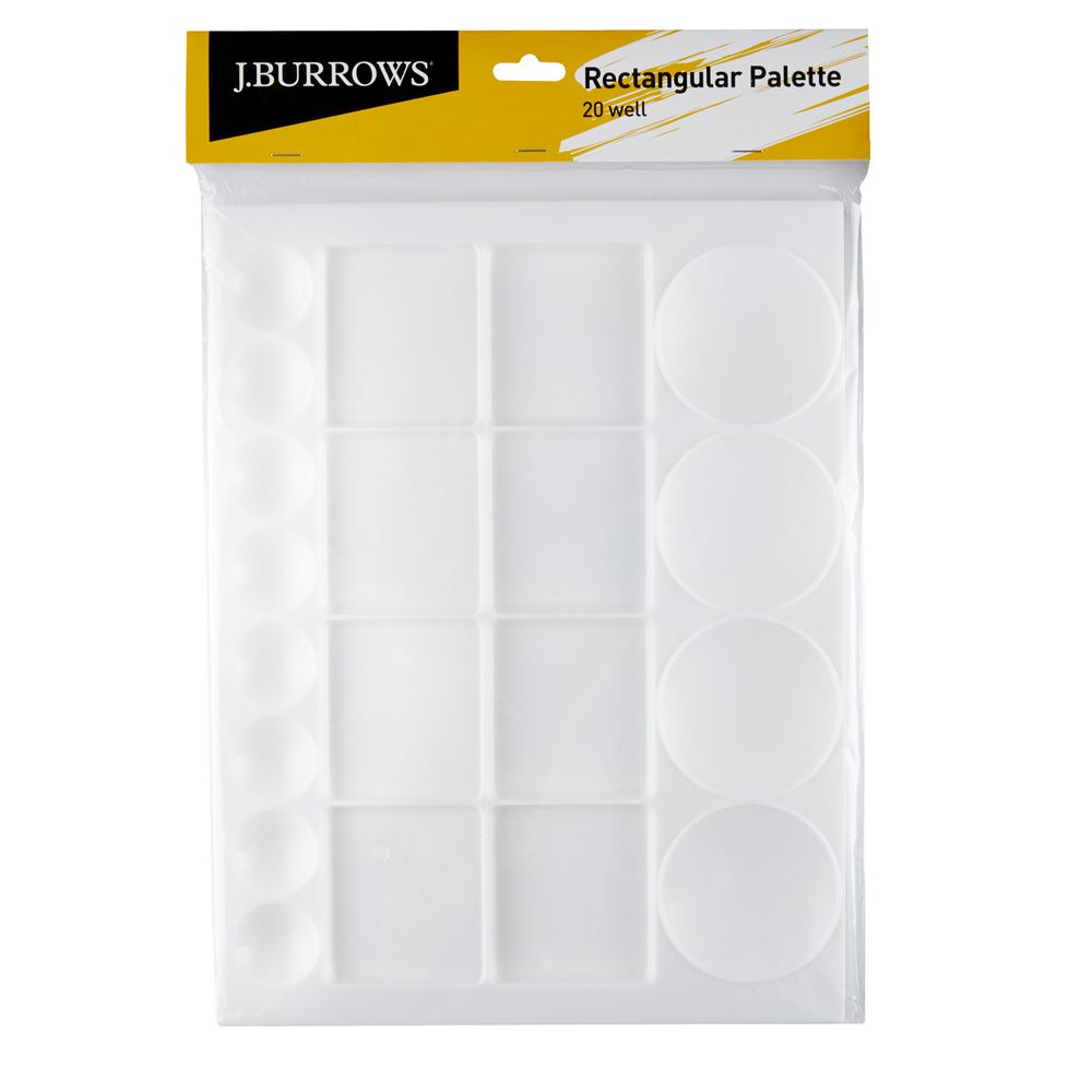 J.Burrows Rectangle Palette 20 Well