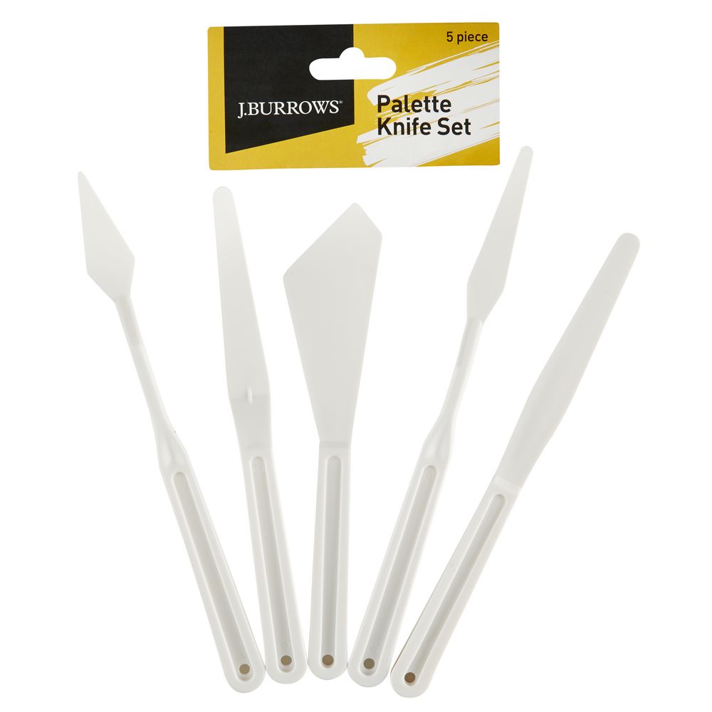 J.Burrows Palette Knife Set 5 Pack