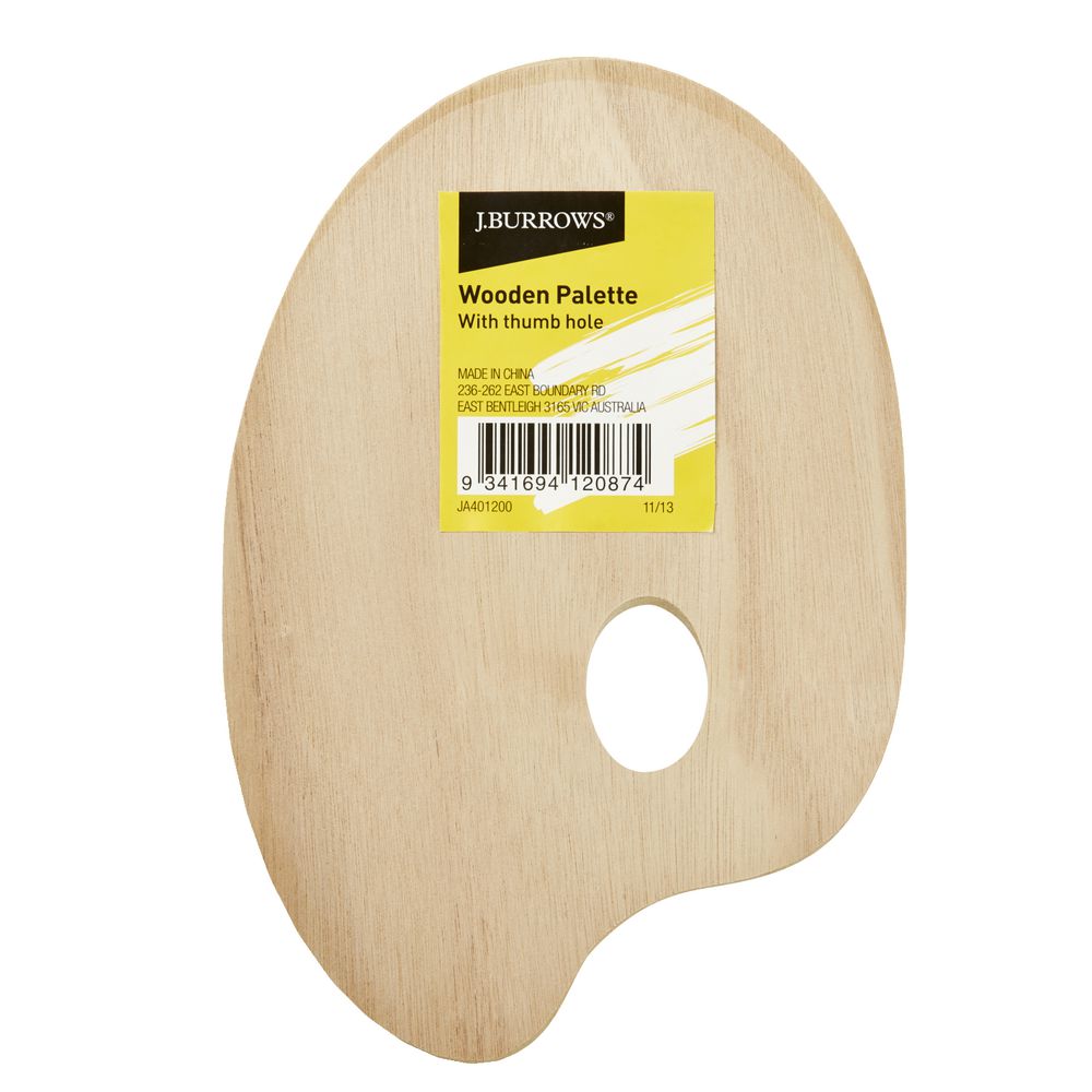 J.Burrows Wooden Palette