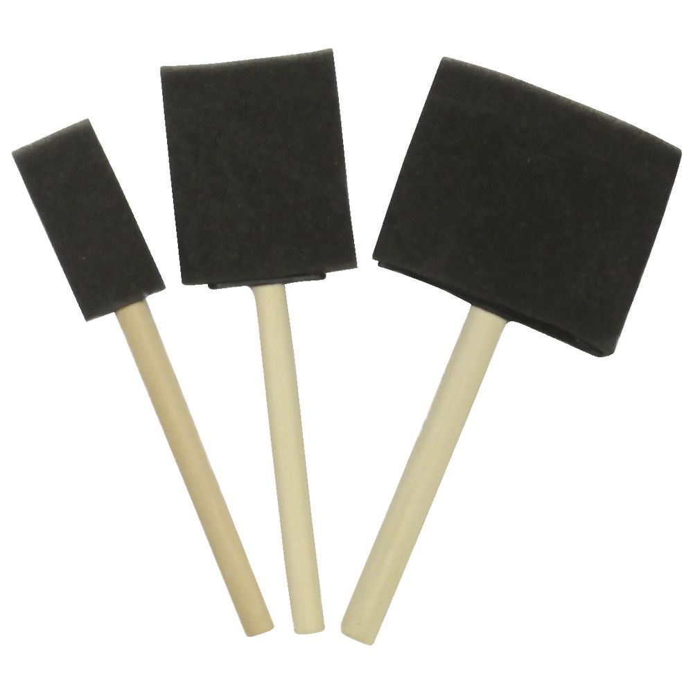 J.Burrows Brush Foam Set 3 Pack