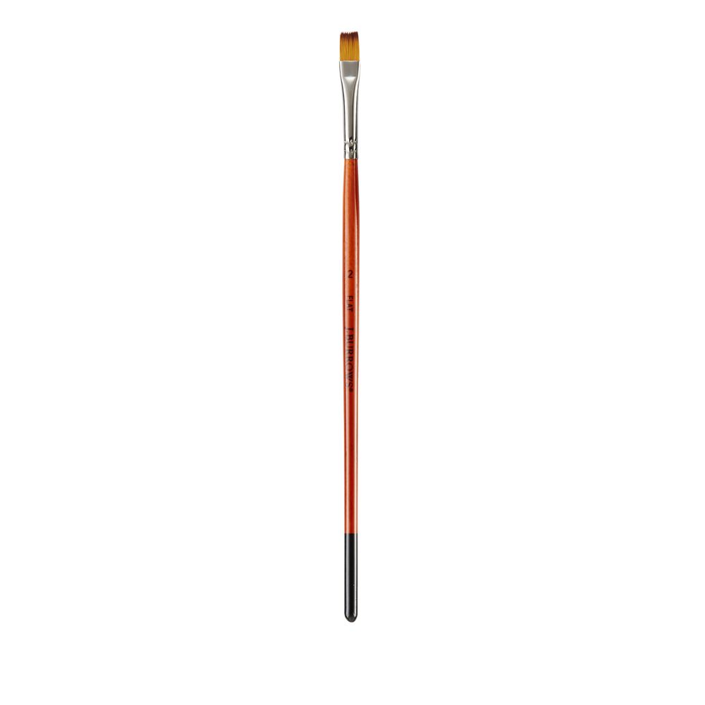 J.Burrows Flat Taklon Brush Size 2