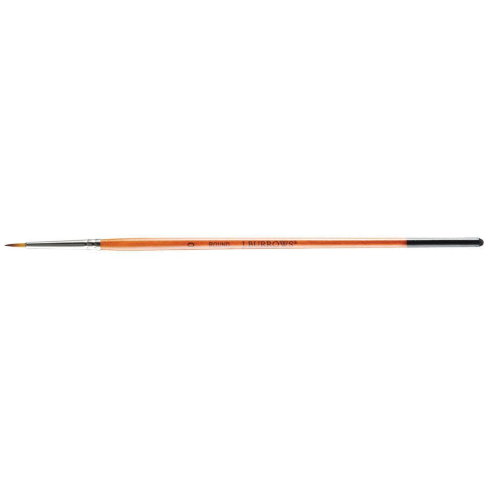 J.Burrows Round Taklon Brush Size 0