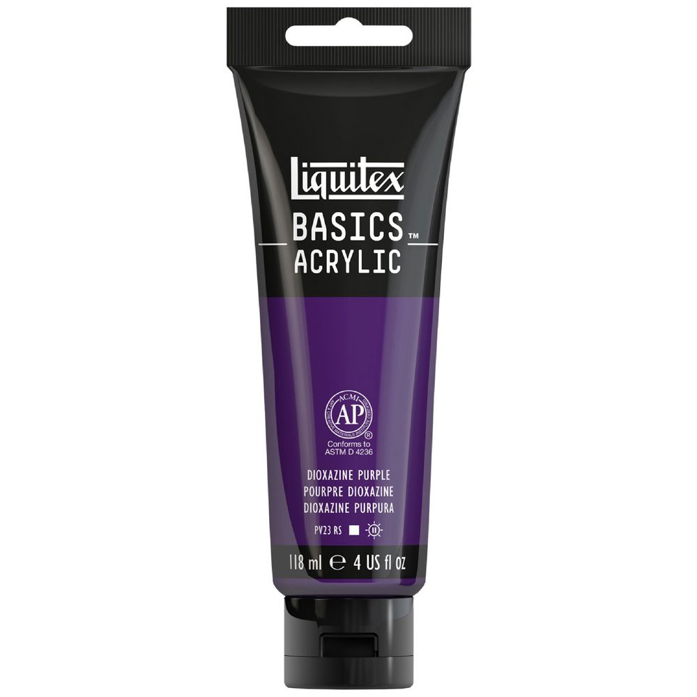 Liquitex Basics 118mL Paint Dioxazine Purple
