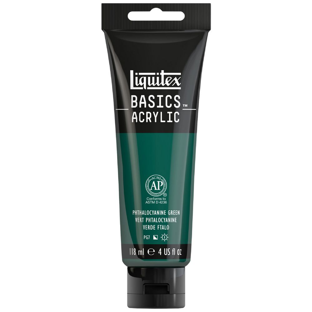 Liquitex Basics 118mL Paint Phthalo Green