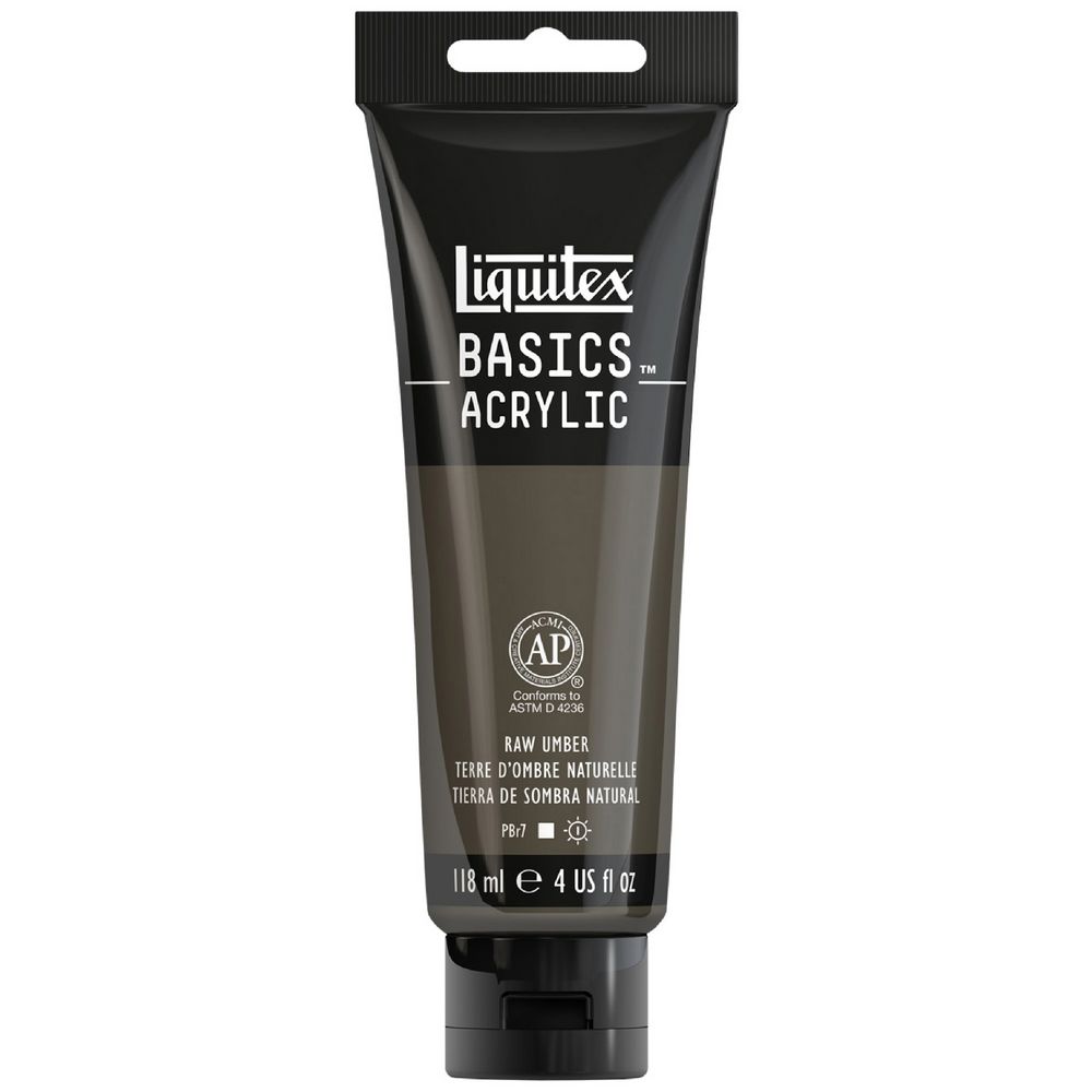 Liquitex Basics 118mL Paint Raw Umber