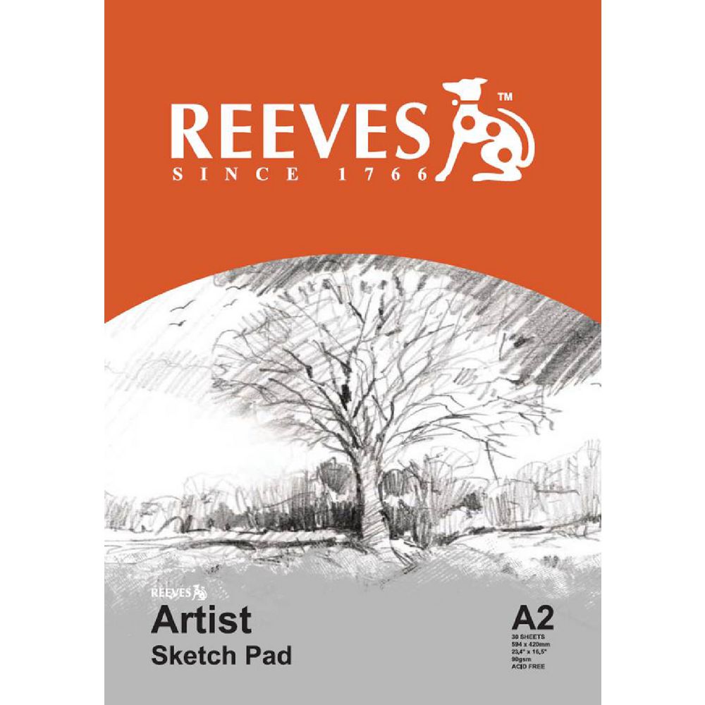 Reeves A2 Artist Sketch Pad 30 Sheet