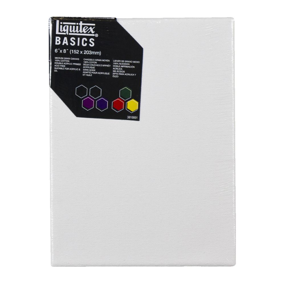 Liquitex Basics Thin Edge Stretched Canvas 6