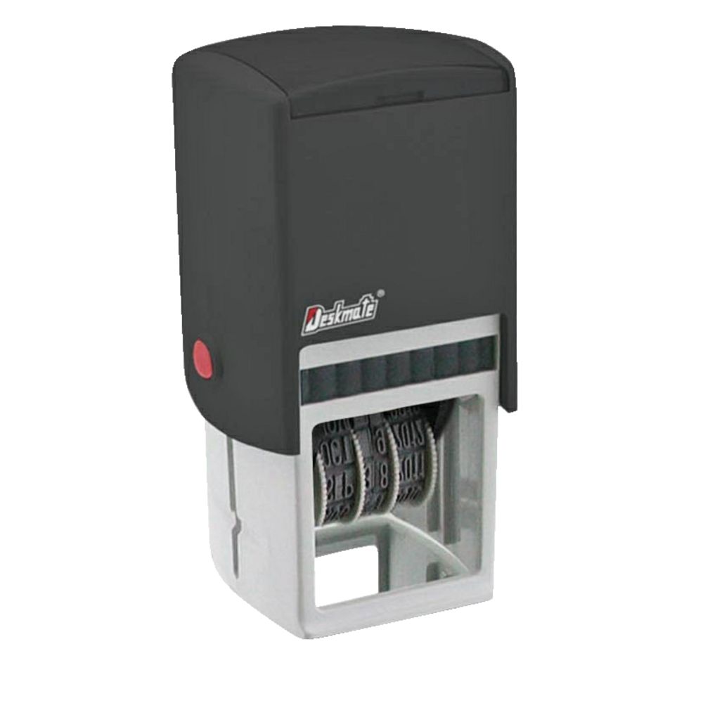 Deskmate Self Inking Dater Stamp Entered Officeworks