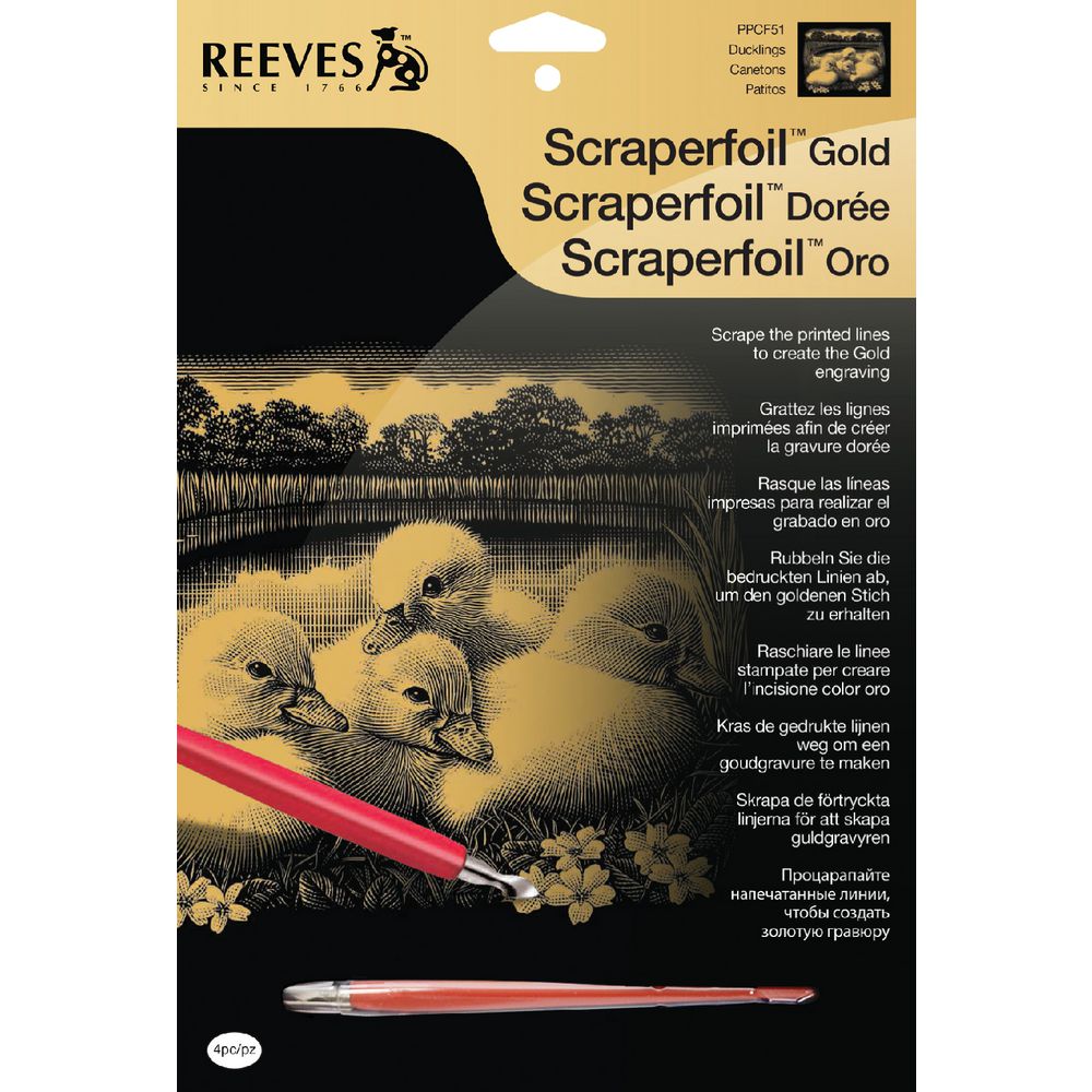Reeves Scraperfoil Gold Ducklings