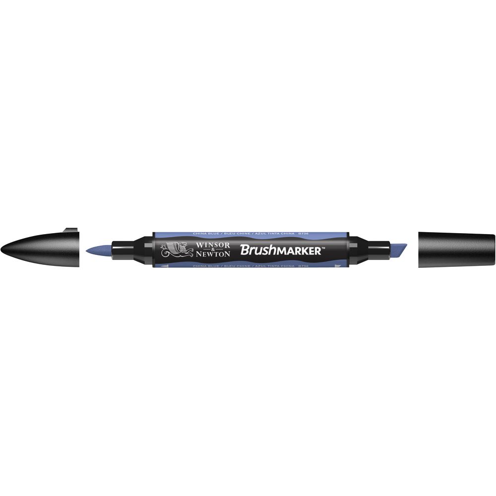 Winsor & Newton Brush Marker China Blue