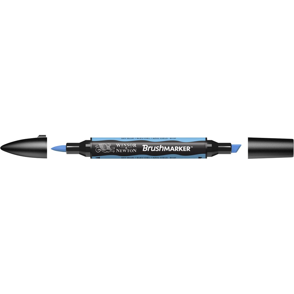 Winsor & Newton Brush Marker Sky Blue