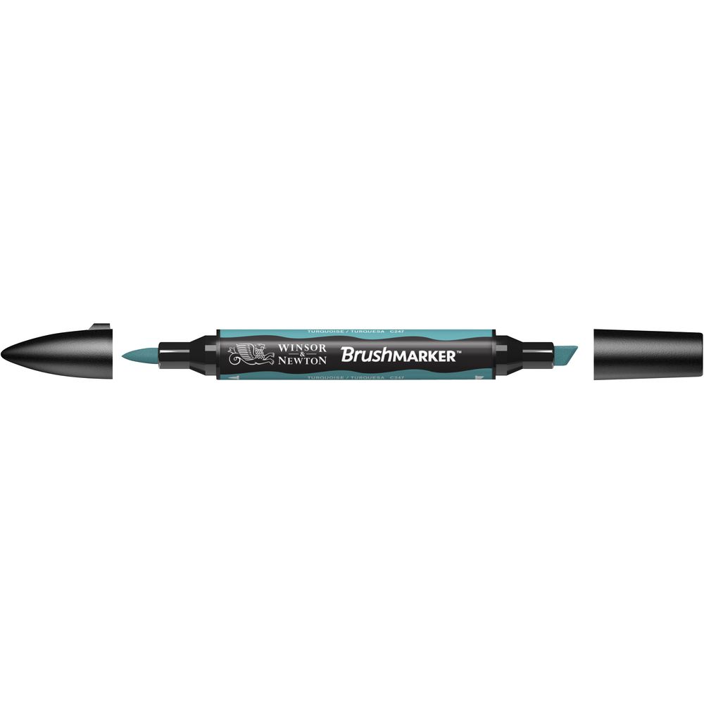 Winsor & Newton Brush Marker Turquoise