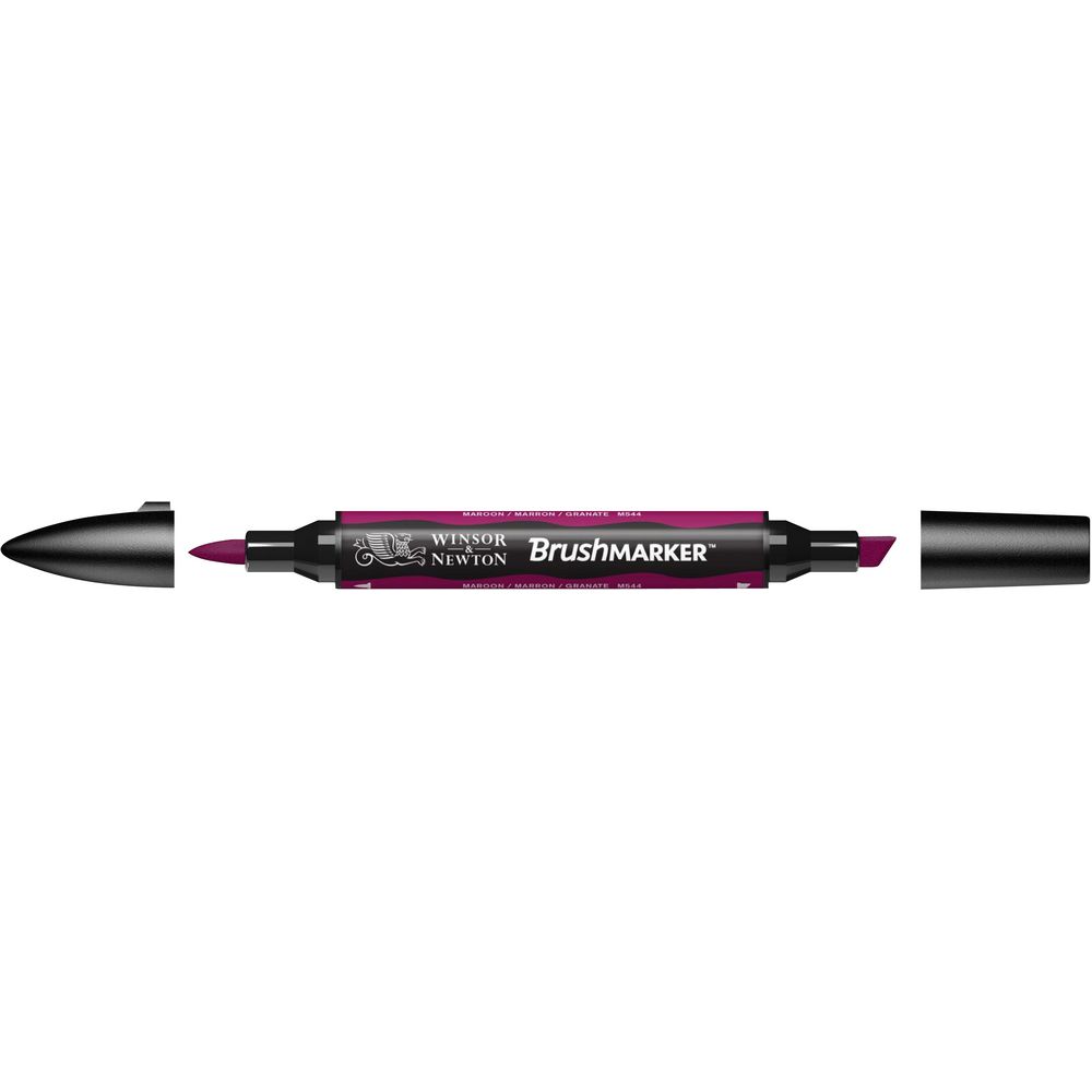 Winsor & Newton Brush Marker Maroon