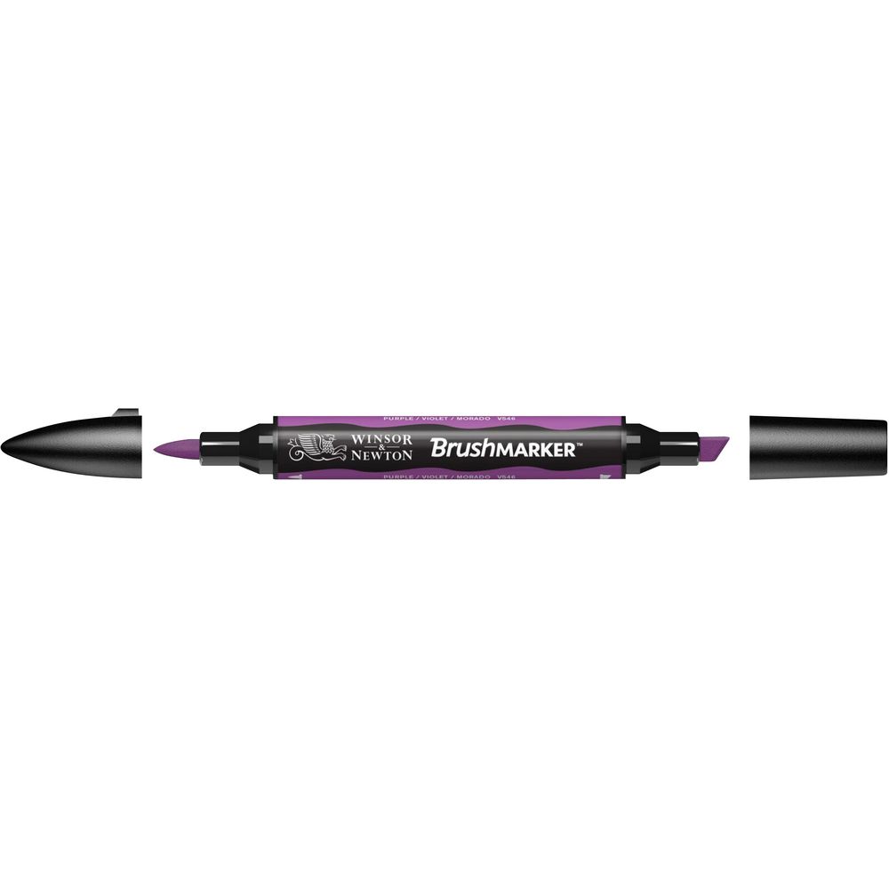 Winsor & Newton Brush Marker Purple