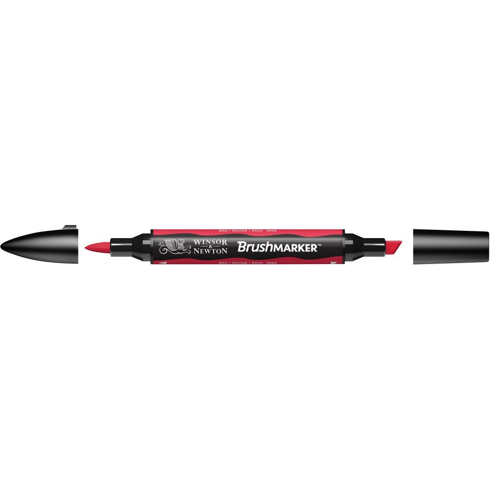 Winsor & Newton Brush Marker Red