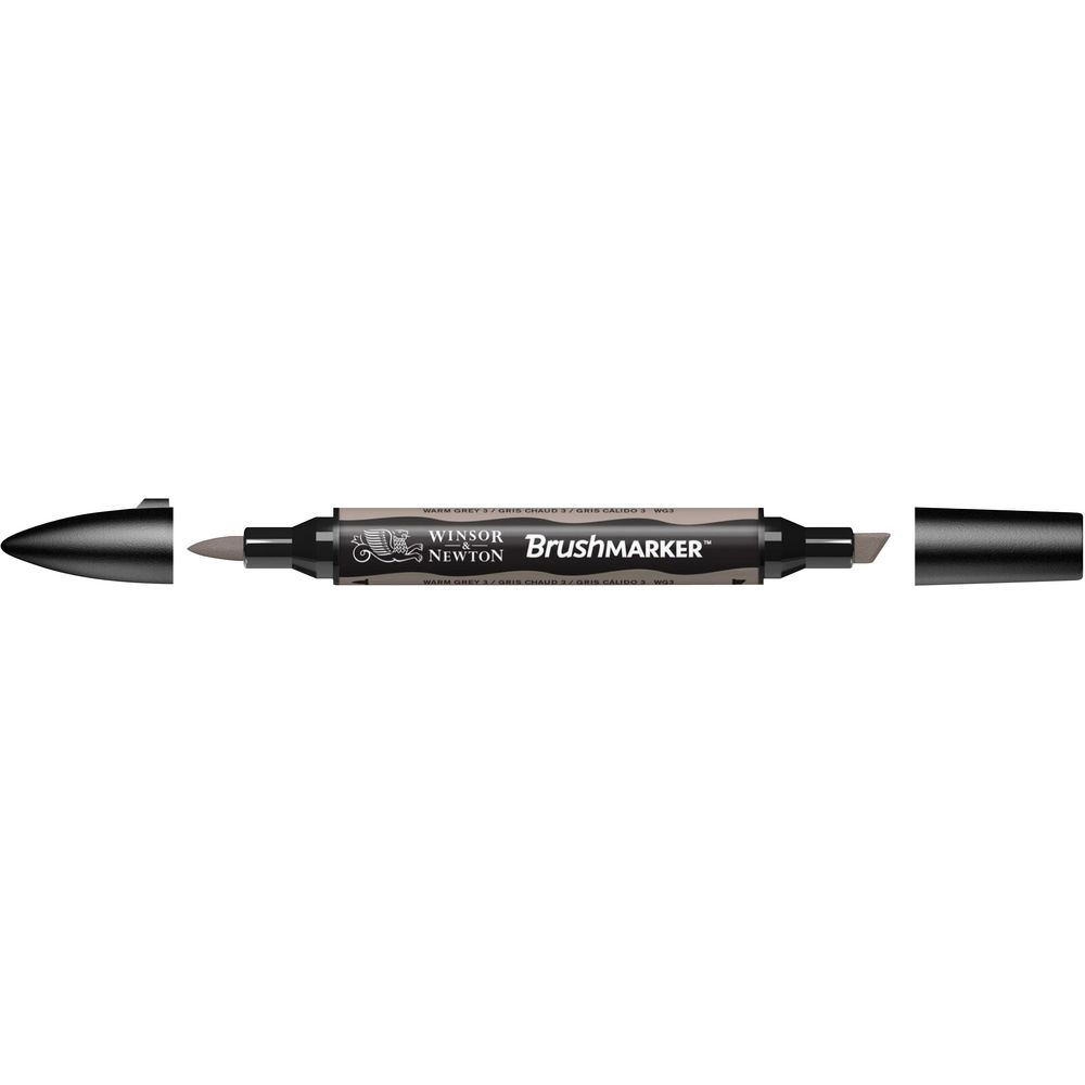 Winsor & Newton Brush Marker Warm Grey 3