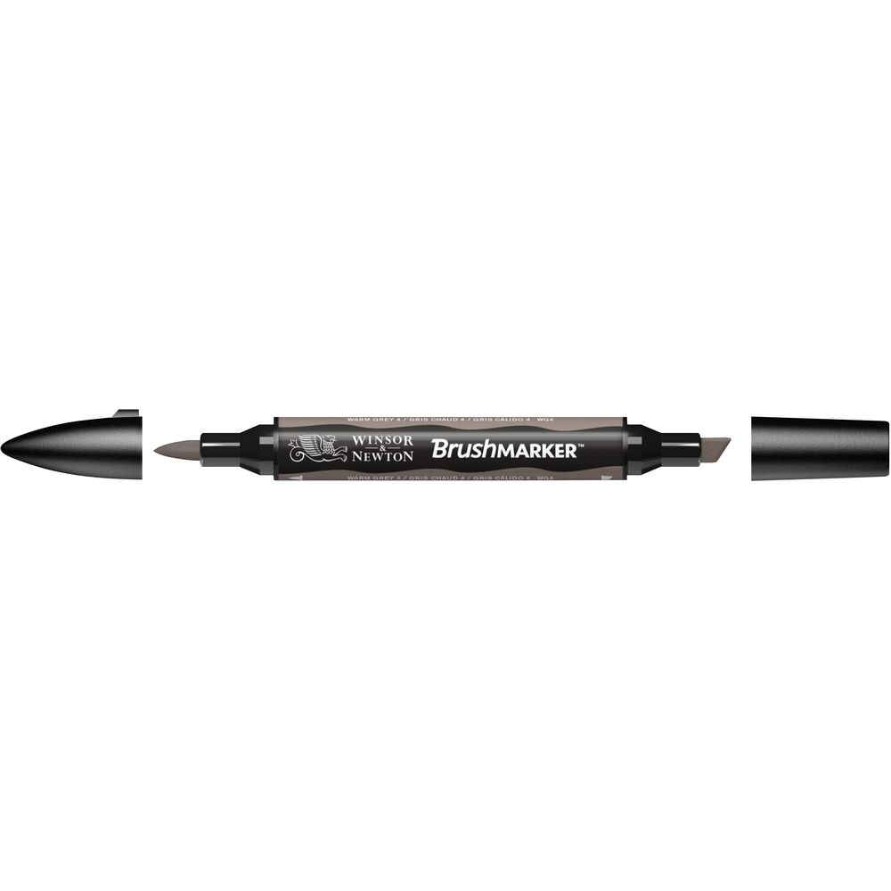 Winsor & Newton Brush Marker Warm Grey 4