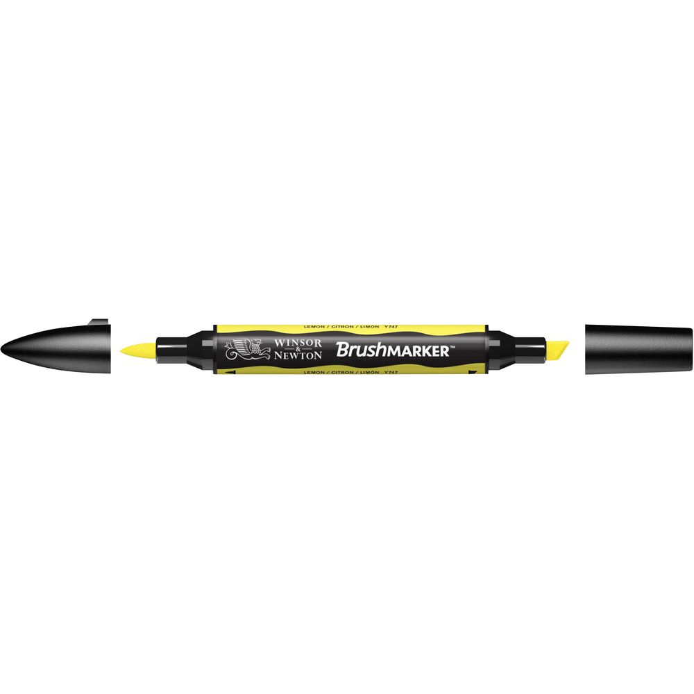 Winsor & Newton Brush Marker Lemon