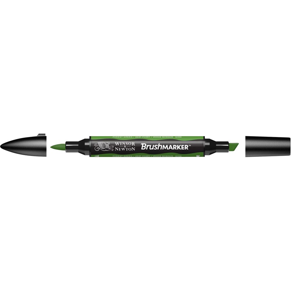 Winsor & Newton Brush Marker Forest Green