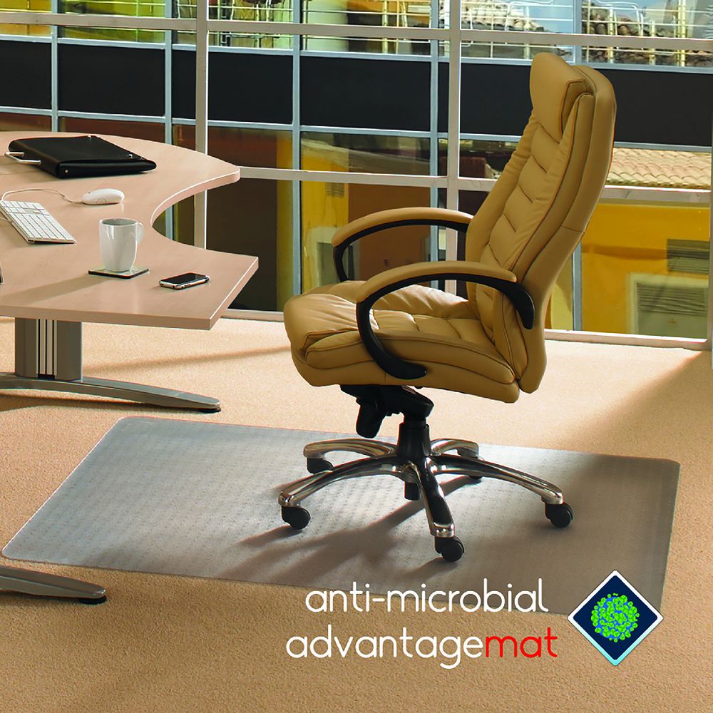 Floortex Anti-Microbial Standard Pile Carpet Mat 90 x 120cm