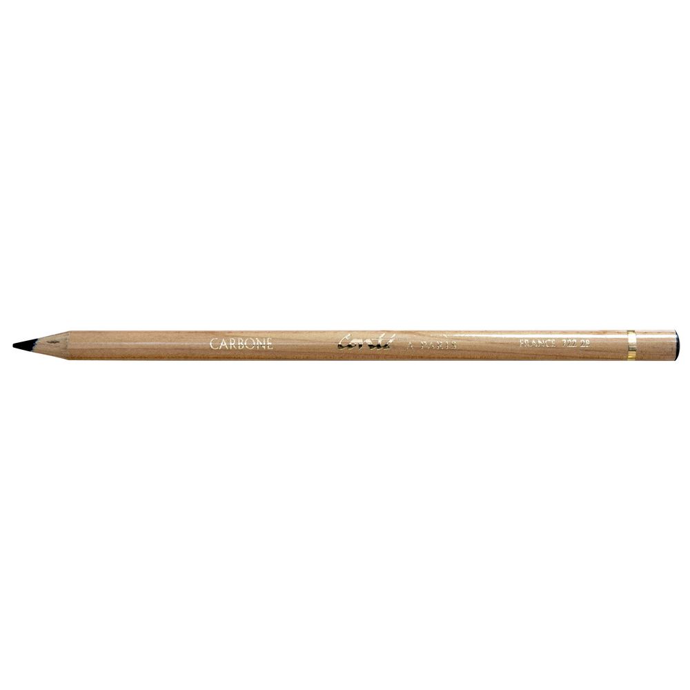 Conte Carbon 2B Sketch Pencil Natural Wood