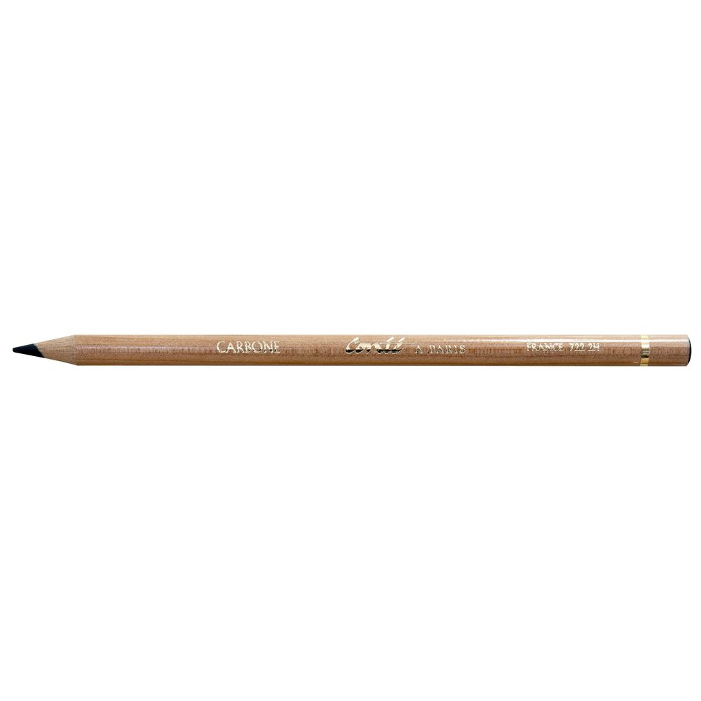Conte Carbon 2H Sketch Pencil Natural Wood