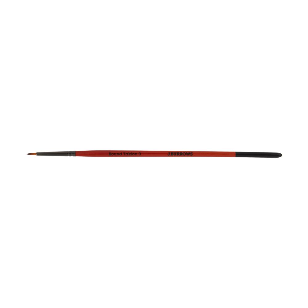 J.Burrows Round Taklon Paintbrush Size 0