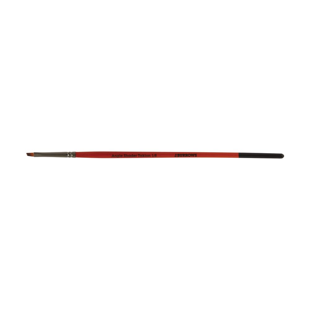 J.Burrows Angle Shader Taklon Paintbrush Size 1/8