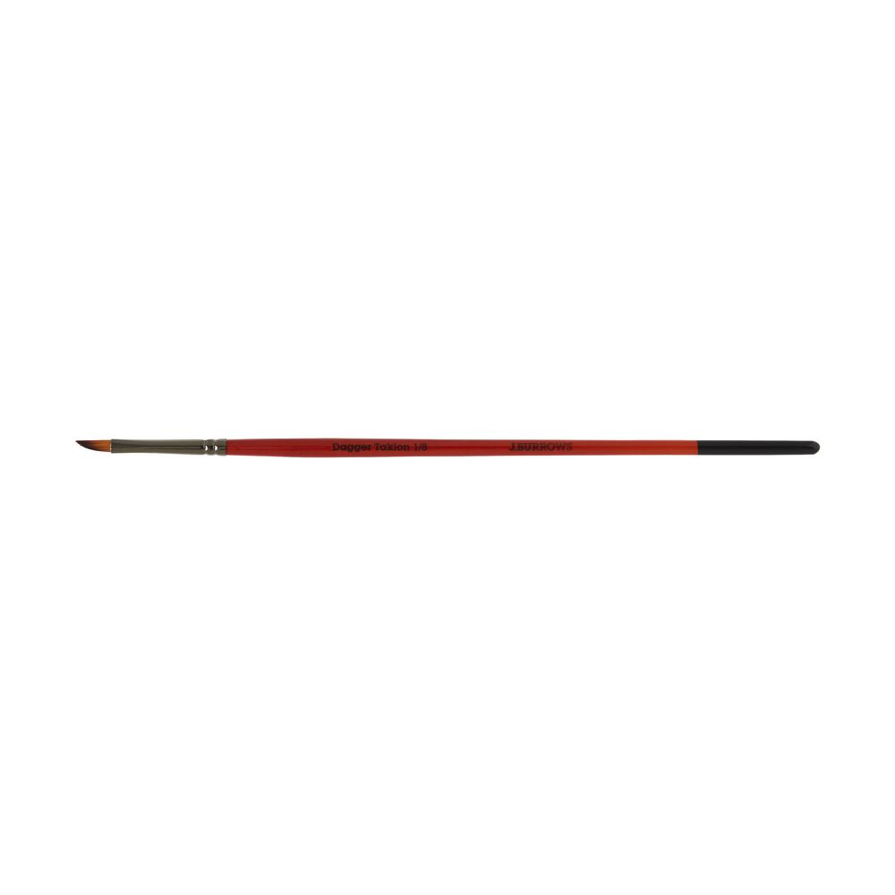 J.Burrows Dagger Taklon Paintbrush Size 1/8