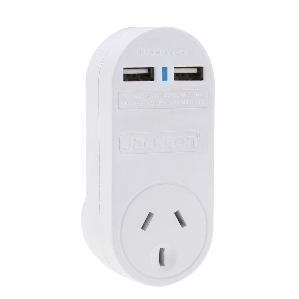 Jackson Twin USB Charger