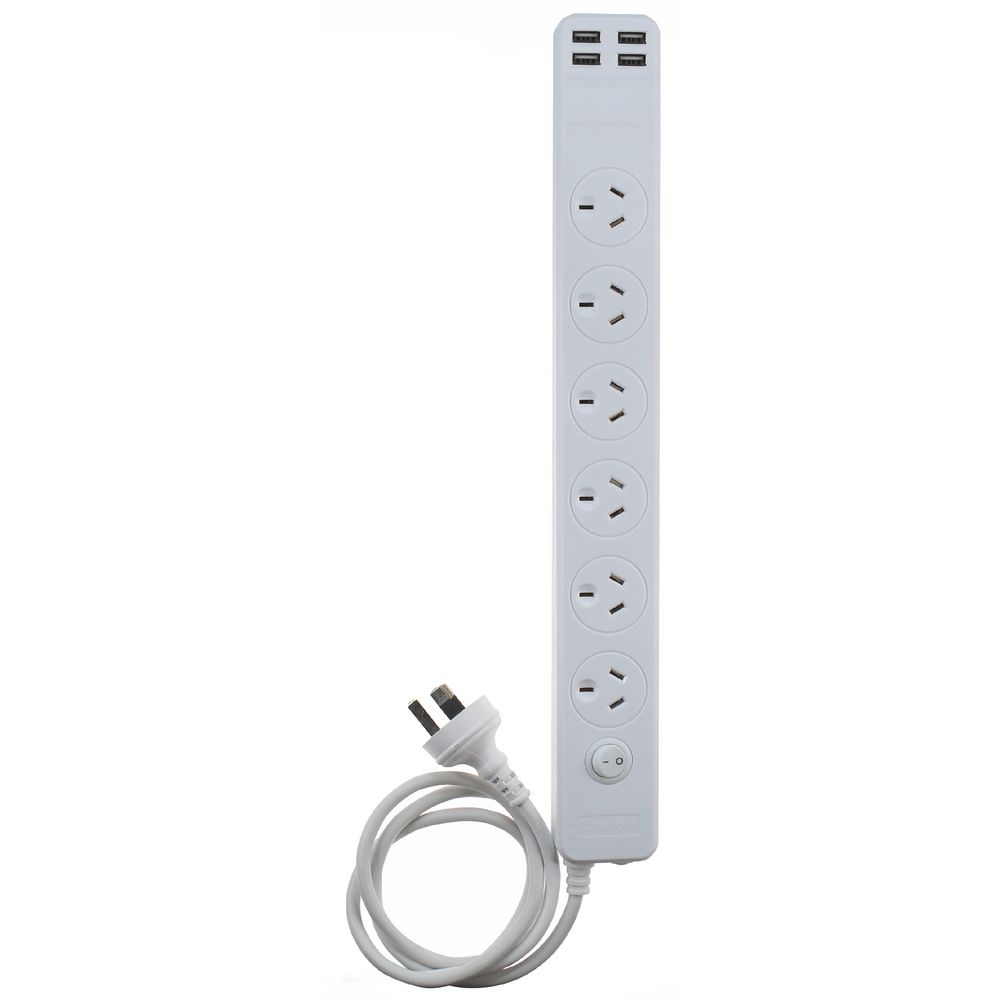 Jackson 6 Outlet 4 USB Powerboard