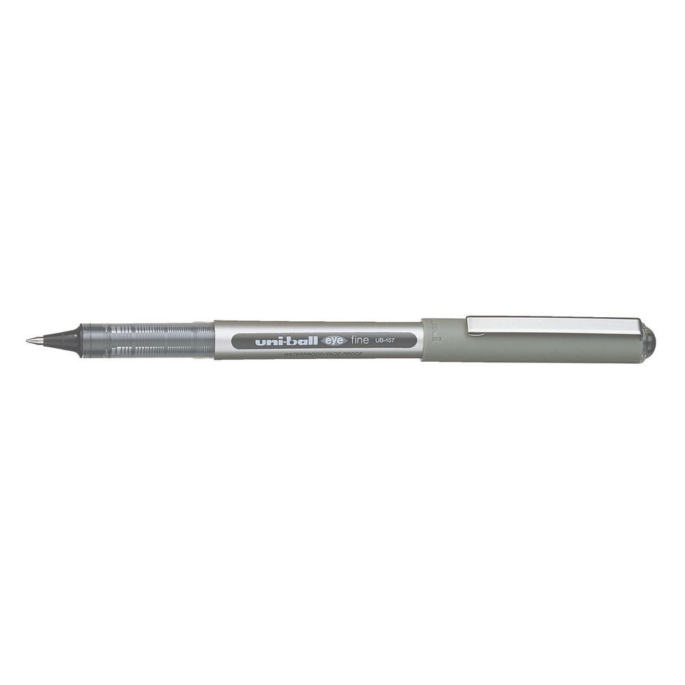 Uni-Ball Eye Fine Rollerball Pens Black 12 Pack