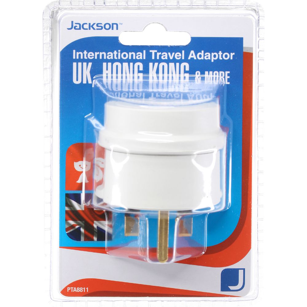 Jackson Outbound UK Travel Adaptor