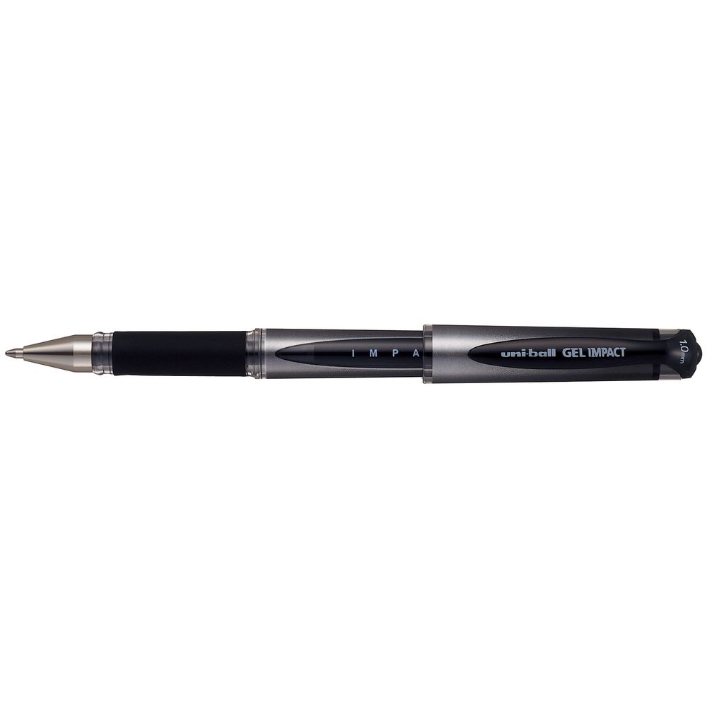 Uni-Ball Gel Impact Gel Pen Black 4 Pack