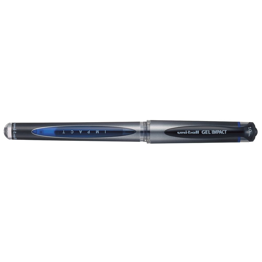 Uni-Ball Gel Impact Gel Pen Blue 4 Pack