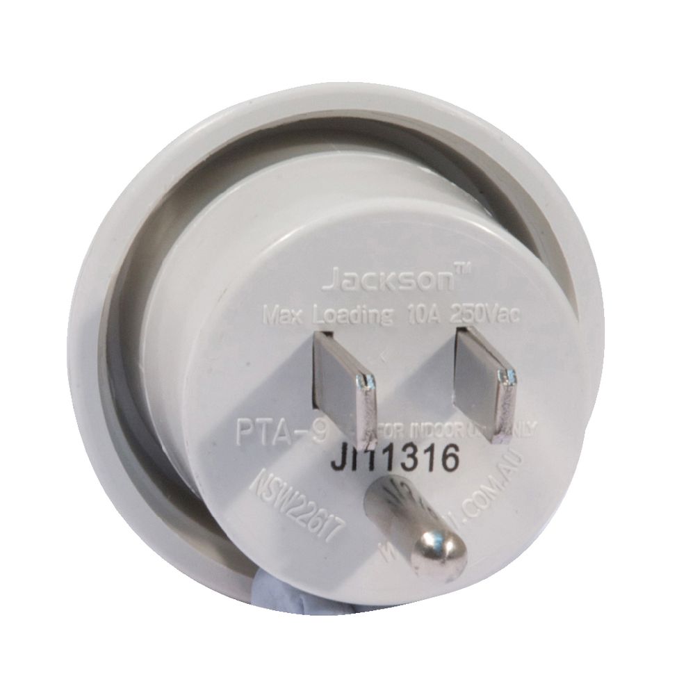 Jackson Outbound USA 3 Pin Travel Adaptor