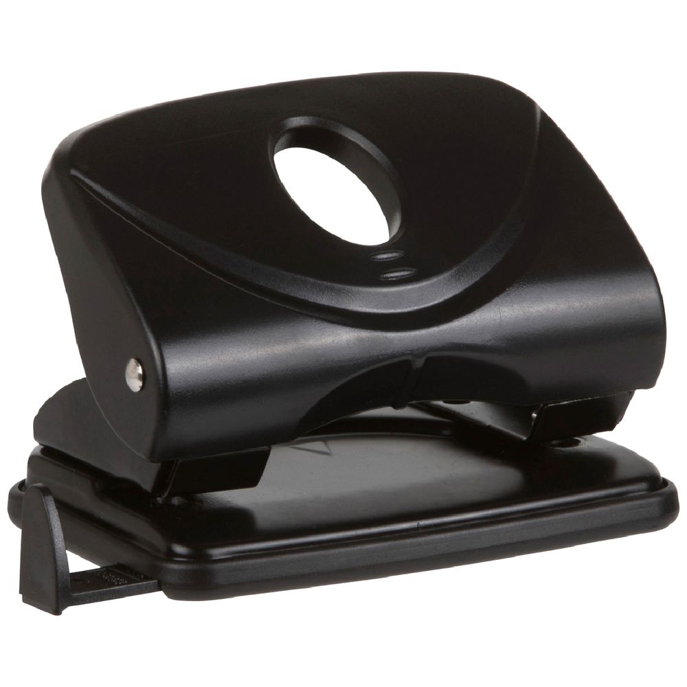 J.Burrows Medium 2 Hole Punch Black
