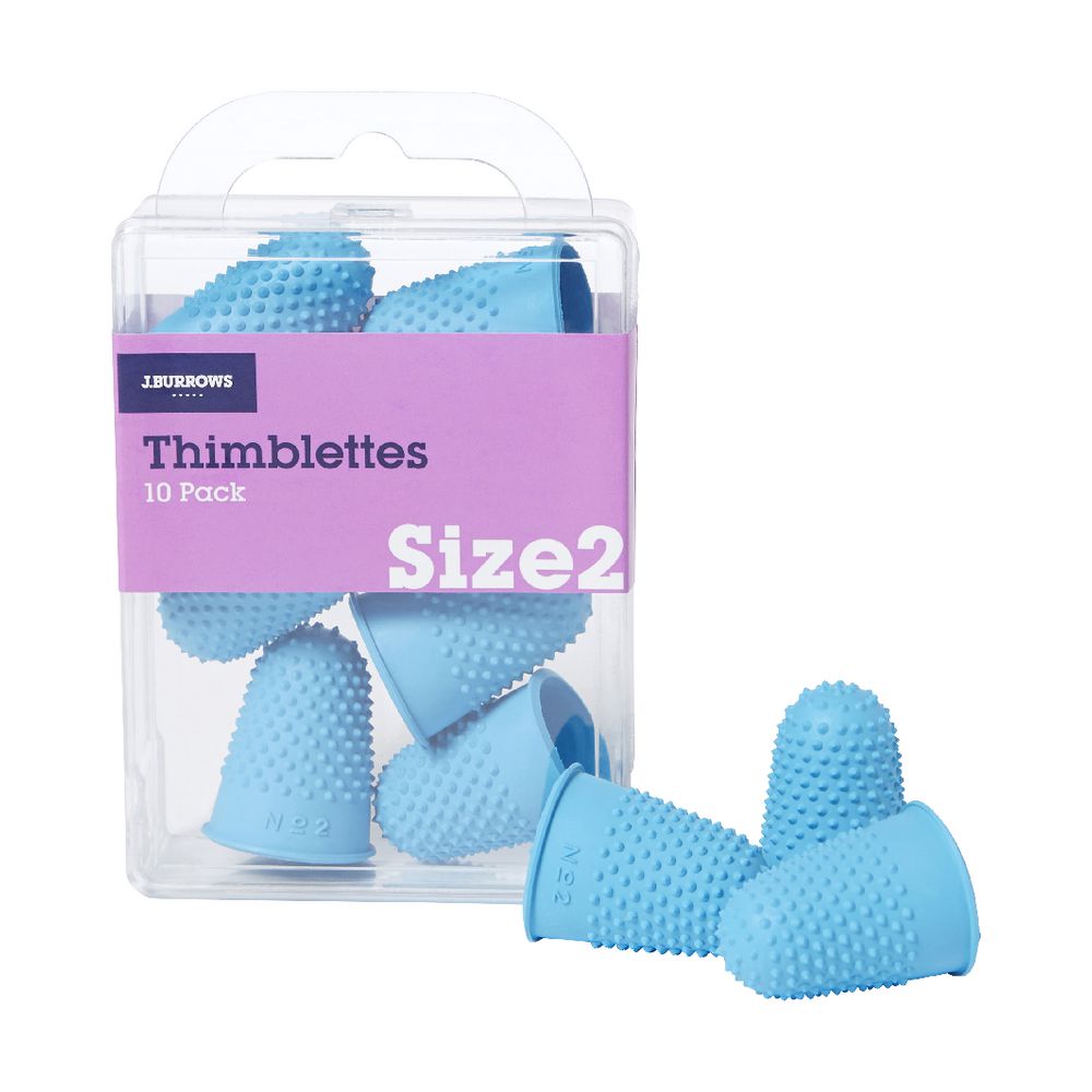 J.Burrows Thimblette Size 2 10 Pack