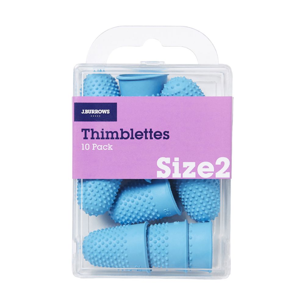 J.Burrows Thimblette Size 2 10 Pack