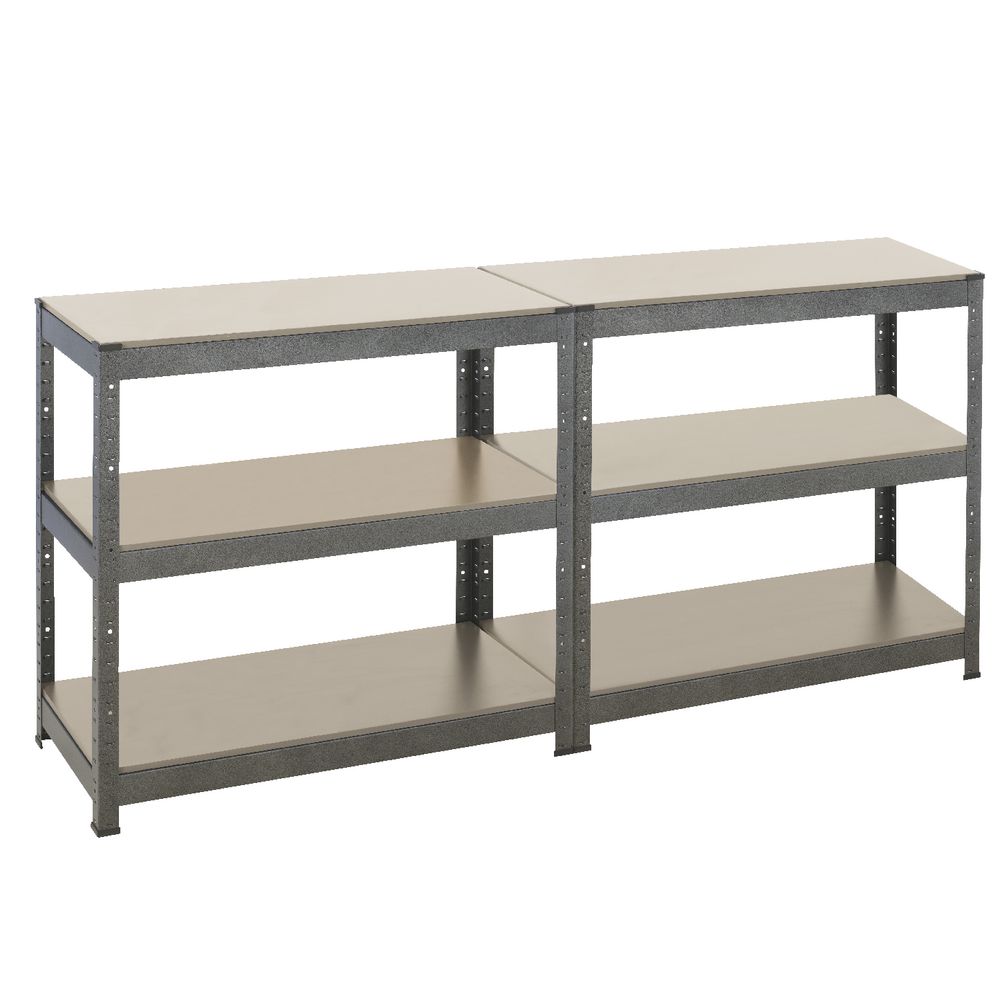 Heavy Duty 3 MDF Shelf Storage Unit 910 x 410 x 900mm