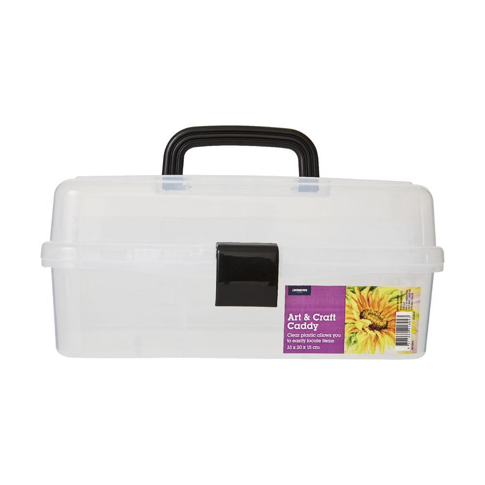 J.Burrows Art Storage Box Clear