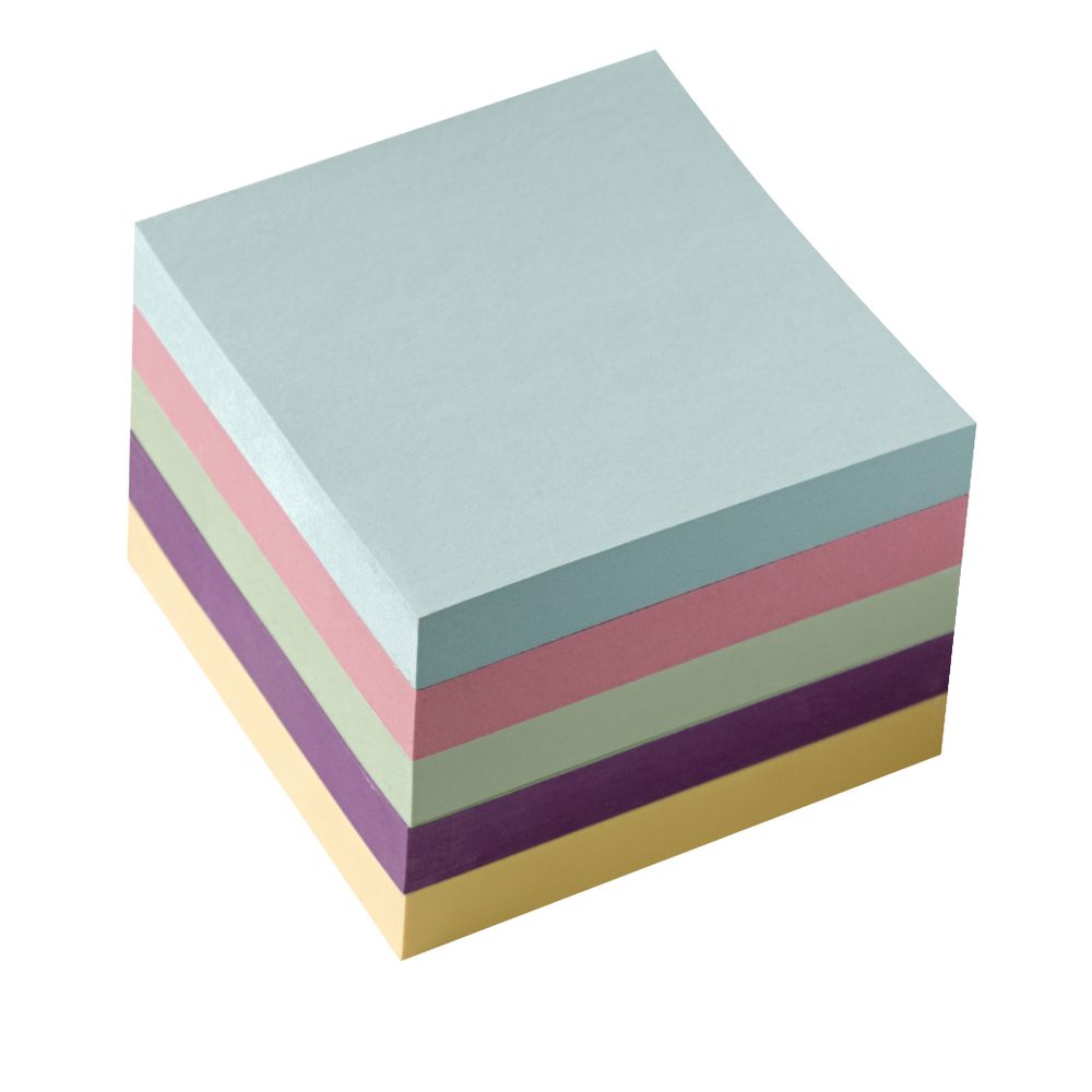 J.Burrows Stick-it Notes 76 x 76mm Pastel 5 Pack