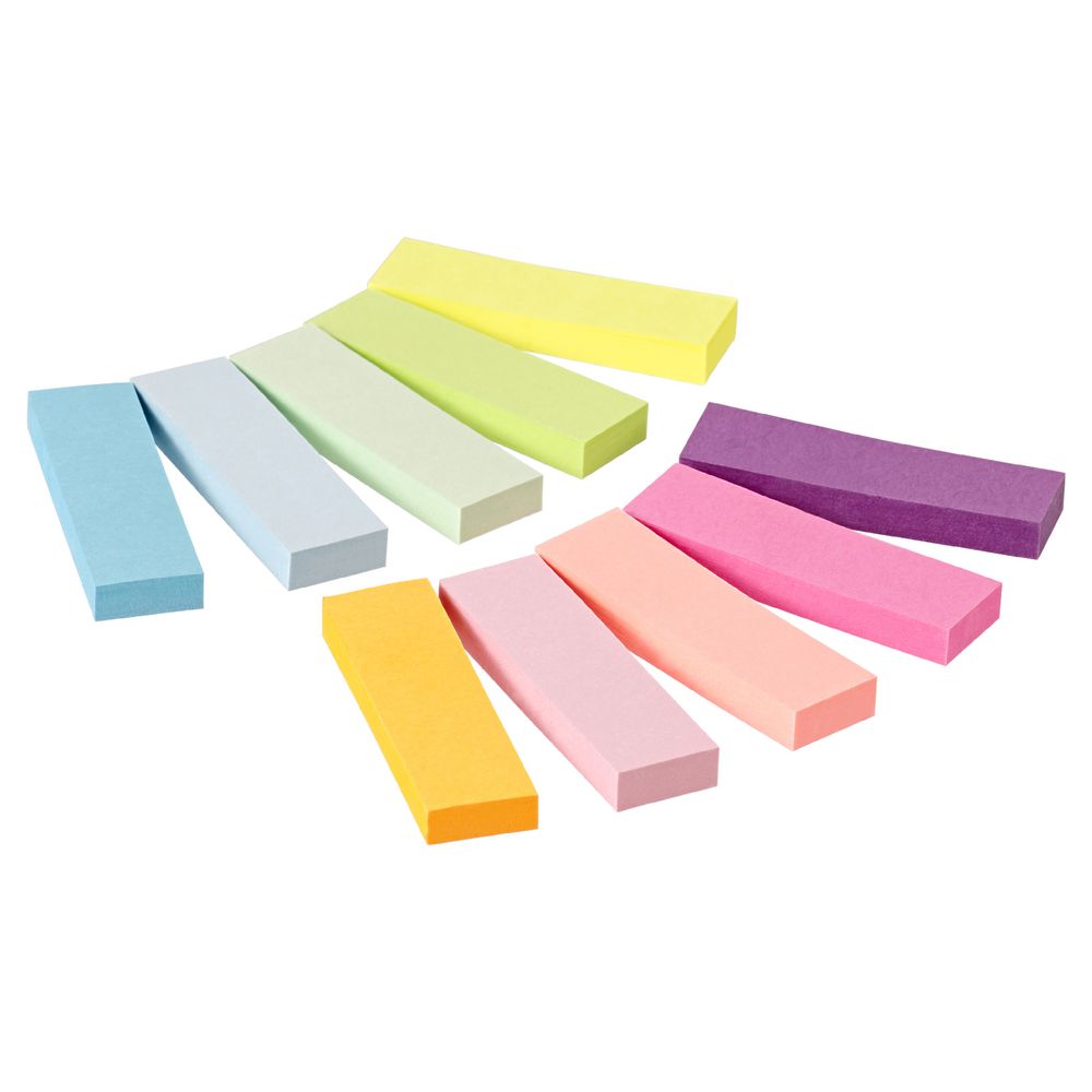 J.Burrows Page Markers 13 x 45mm 10 Pack
