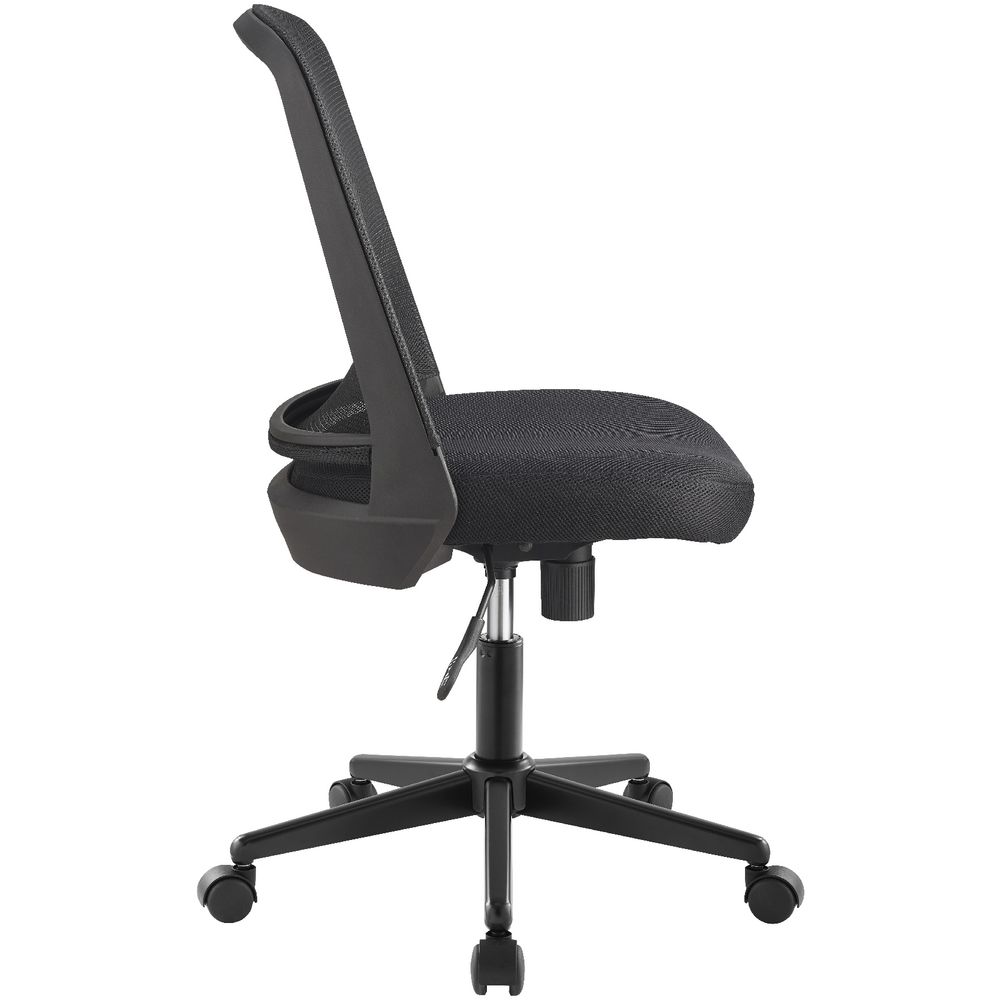 Acton Medium Back Mesh Chair Black