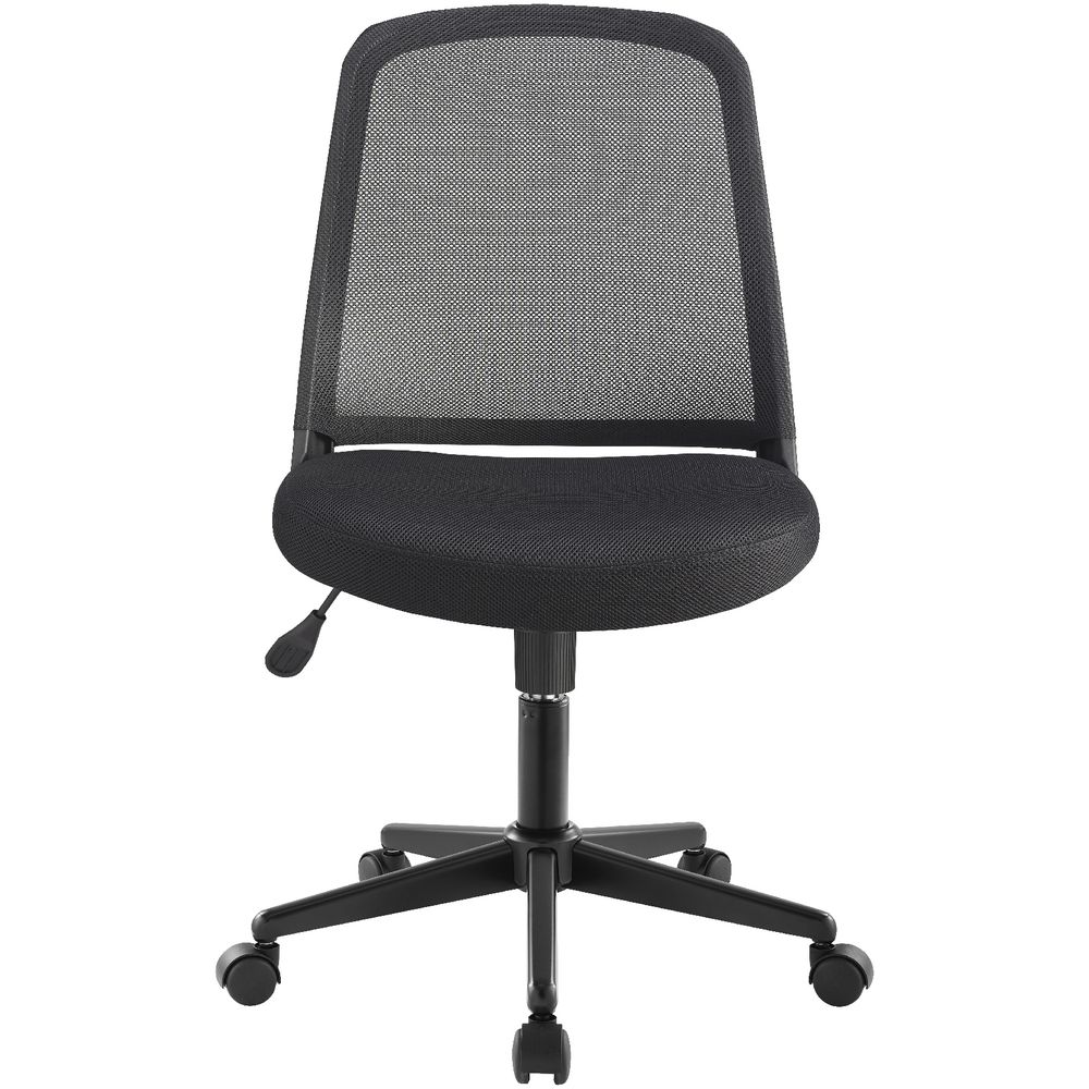 Acton Medium Back Mesh Chair Black