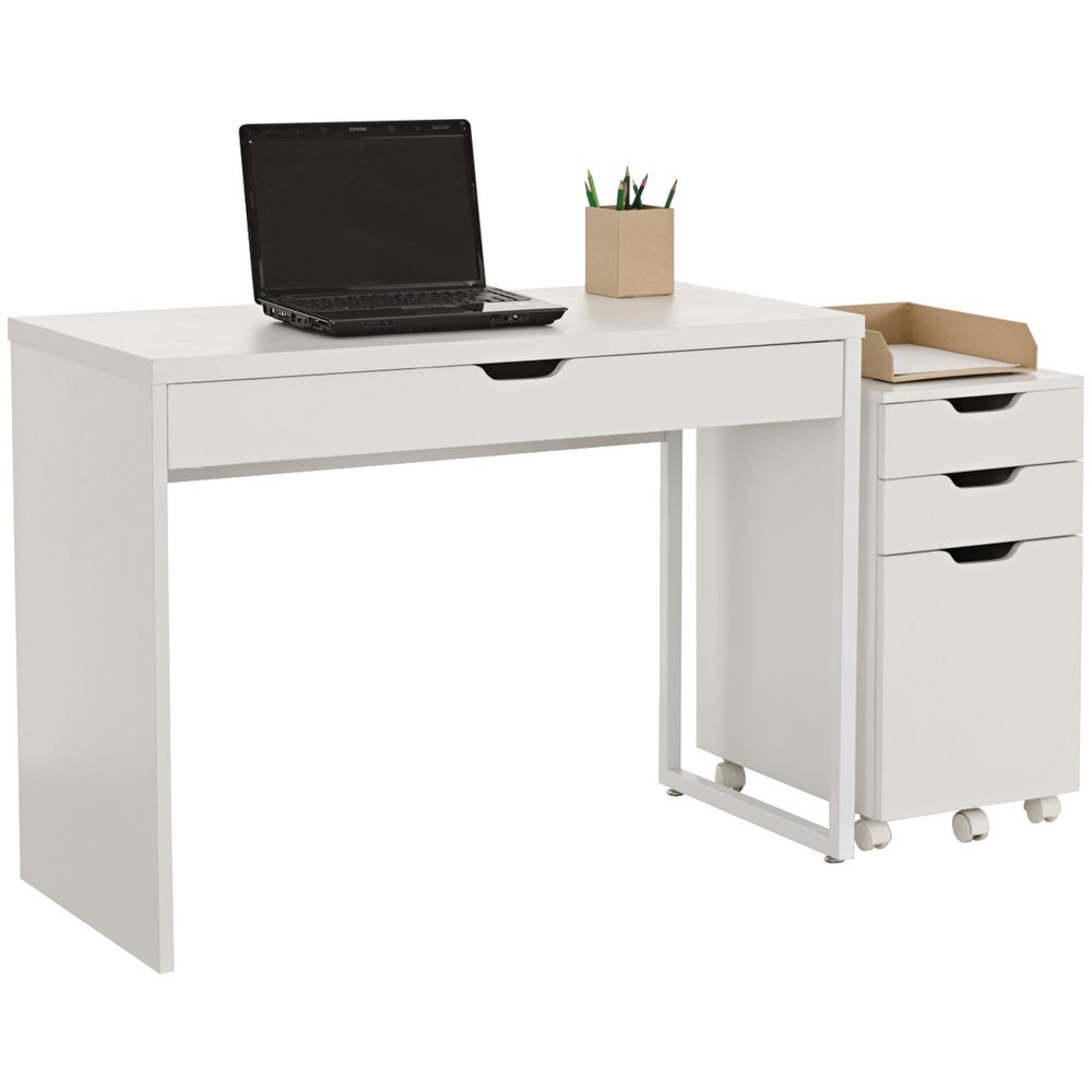 Archie Desk and Pedestal
